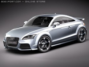 Audi TT RS 2010 3D Model