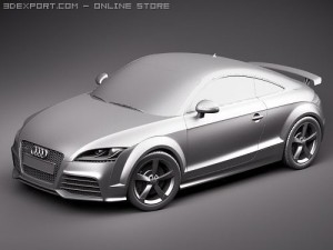 Audi TT RS 2010 3Dモデル