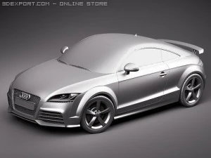 Audi TT RS 2010 3D Model
