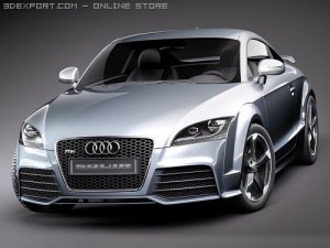 Audi TT RS 2010 3Dモデル