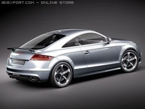 Audi TT RS 2010 3D Model