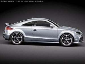Audi TT RS 2010 3Dモデル