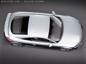 Audi TT RS 2010 3Dモデル