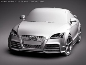 Audi TT RS 2010 3Dモデル
