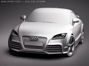 Audi TT RS 2010 3D Model