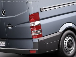 Mercedes-Benz Sprinter II Van Short Low Model 3D