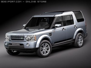 Land Rover Discovery LR 4 3D Model