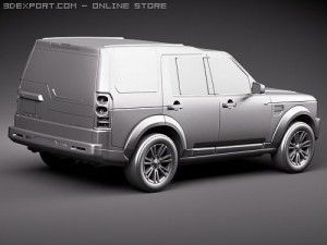Land Rover Discovery LR 4 3D Model