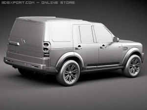 Land Rover Discovery LR 4 3D Model