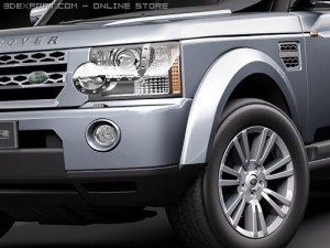 Land Rover Discovery LR 4 3D Model