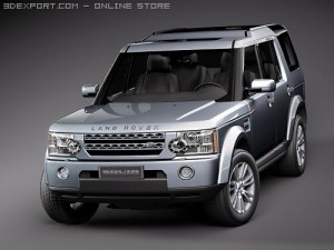 Land Rover Discovery LR 4 3D Model