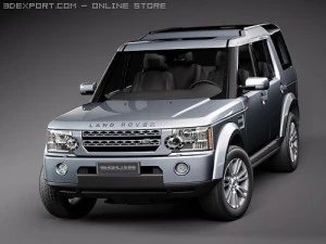 Land Rover Discovery LR 4 3D Model
