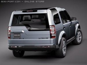 Land Rover Discovery LR 4 3D Model