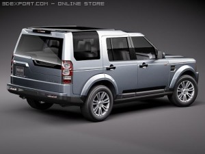 Land Rover Discovery LR 4 3D Model