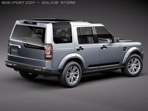 Land Rover Discovery LR 4 3D Model