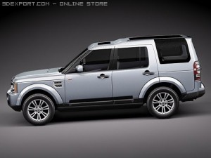 Land Rover Discovery LR 4 3D Model