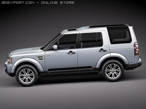 Land Rover Discovery LR 4 3D Model
