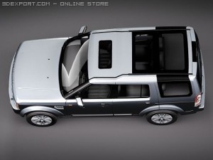 Land Rover Discovery LR 4 3D Model