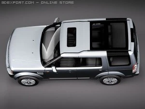 Land Rover Discovery LR 4 3D Model