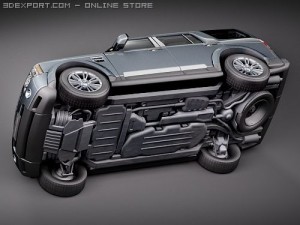 Land Rover Discovery LR 4 3D Model