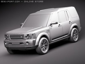 Land Rover Discovery LR 4 3D Model