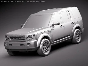 Land Rover Discovery LR 4 3D Model