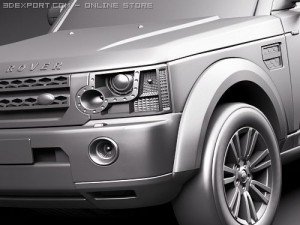 Land Rover Discovery LR 4 3D Model