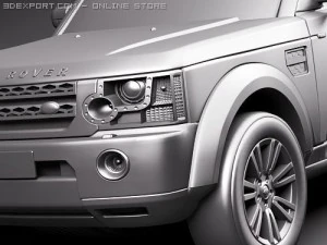 Land Rover Discovery LR 4 3D Model