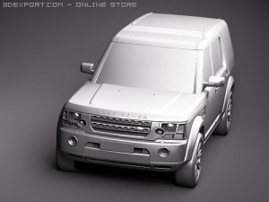 Land Rover Discovery LR 4 3D Model