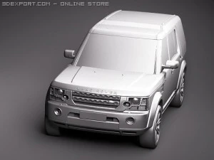 Land Rover Discovery LR 4 3D Model