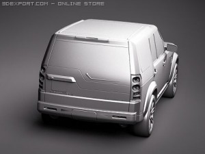 Land Rover Discovery LR 4 3D Model