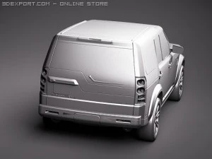 Land Rover Discovery LR 4 3D Model