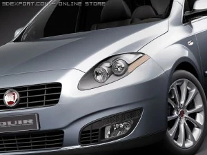 Fiat Croma 2008 3D Model