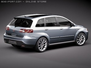 Fiat Croma 2008 Modelo 3D