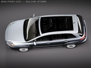 Fiat Croma 2008 Modelo 3D