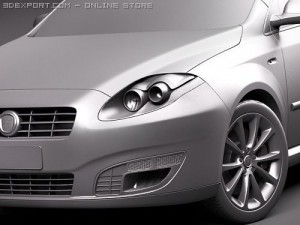 Fiat Croma 2008 Modelo 3D