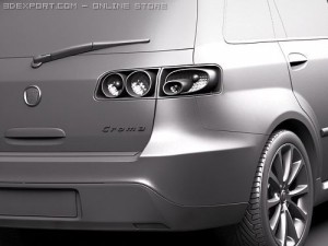 Fiat Croma 2008 Modelo 3D