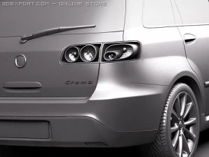 Fiat Croma 2008 3D Model