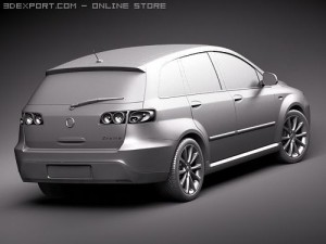 Fiat Croma 2008 Modelo 3D