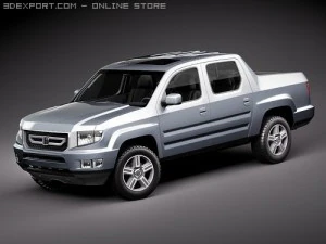 Honda Ridgeline 2009 3D Model