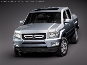 Honda Ridgeline 2009 3D Model