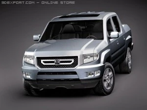 Honda Ridgeline 2009 3D Model