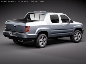 Honda Ridgeline 2009 3D Model