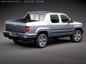 Honda Ridgeline 2009 3D Model