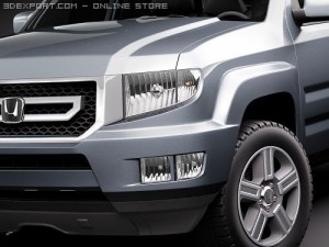 Honda Ridgeline 2009 3D Model
