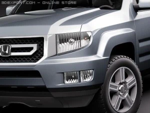 Honda Ridgeline 2009 3D Model