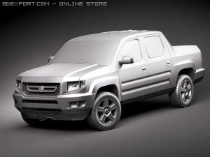 Honda Ridgeline 2009 3D Model