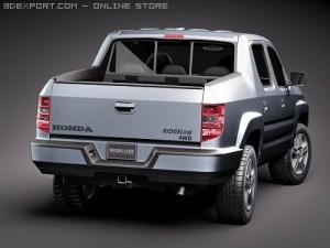 Honda Ridgeline 2009 3D Model