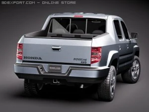 Honda Ridgeline 2009 3D Model