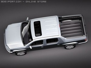 Honda Ridgeline 2009 3D Model